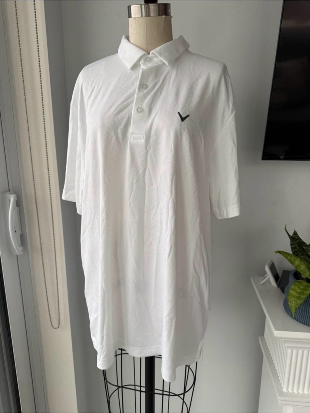 Callaway Golf White Men's Polo shirt